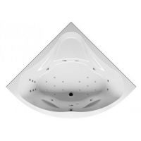 Riho Neo wanna narożna 150x150 cm z hydromasażem Joy prawa biała B077011005