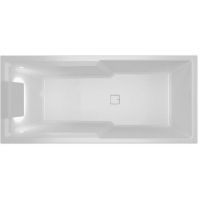 Riho Still Shower LED wanna prostokątna 180x80 cm biały błyszczący B103004005