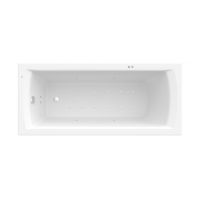 Roca Linea wanna prostokątna 170x75 cm z hydromasażem Smart Air Plus biała A24T044000