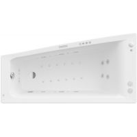 Roca Easy wanna z hydromasażem 150x80 cm lewa Smart WaterAir Plus Opcja biała A24T286000