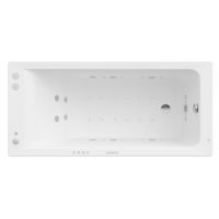 Roca Easy wanna prostokątna 160x75 cm z hydromasażem Effects Gold + opcja biała A24T326000