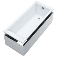 Schedpol Ferra Set wanna z syfonem i nośnikiem 160x70 cm 3.532/NO-9.114