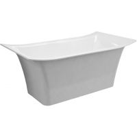 Sanitti Due wanna wolnostojąca 162,5x82 cm biały połysk 11020000