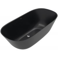 Villeroy & Boch Theano wanna wolnostojąca 155x75 cm Pure Black UBQ155ANH7F200V-R7