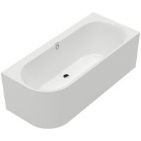 Villeroy & Boch Oberon 2.1 wanna przyścienna 180x80 cm stone white UBQ180OBN9CR00VDRW
