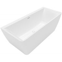 Villeroy & Boch Subway 3.0 wanna przyścienna 180x80 cm prostokątna Stone White UBQ180SBW9CS00V-RW