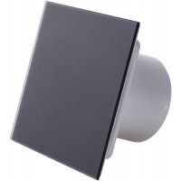 Awenta System+ Trax 100 panel ozdobny szklany czarny mat PTGB100M