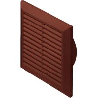 Awenta Classic kratka 170x170 mm brązowa T83BR