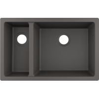 Hansgrohe S 51 zlewozmywak granitowy 71x45 cm kamienny szary 43433290