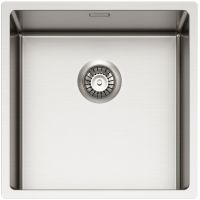 Alveus Nox 30 zlewozmywak stalowy 44x44 cm satynowy 1149924