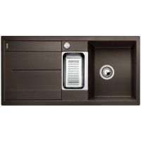 Blanco Metra 6 S zlewozmywak 100x50 cm z Silgranit PuraDur kawowy 515045