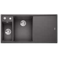 Blanco Axia III 6 S zlewozmywak 100x51 cm z Silgranit PuraDur lewy szarość skały 524644