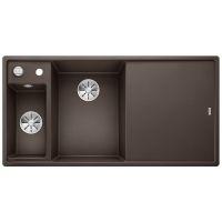 Blanco Axia III 6 S zlewozmywak 100x51 cm z Silgranit PuraDur lewy kawowy 524652