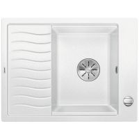 Blanco Elon 45 S zlewozmywak 65x50 cm z Silgranit PuraDur biały 524818