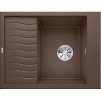 Blanco Elon 45 S zlewozmywak 65x50 cm z Silgranit PuraDur kawowy 524833