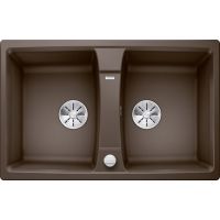 Blanco Lexa 8 zlewozmywak 78x50 cm z Silgranit PuraDur kawowy 524959