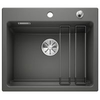 Blanco Etagon 6 zlewozmywak ceramiczny 58,4x51 cm PuraPlus bazaltowy 525161