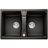 Blanco Lexa 8 zlewozmywak 78x50 cm z Silgranit czarny 525905