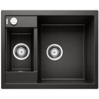Blanco Metra 6 zlewozmywak 61,5x50 cm z Silgranit PuraDur czarny 525922