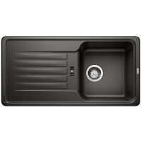 Blanco Favos 45 S zlewozmywak granitowy 86x43,5 cm czarny 526079