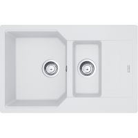 Franke Urban zlewozmywak granitowy 78x50 cm biały 114.0687.297