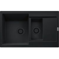 Franke Maris MRG 651-78 zlewozmywak 78x50 cm Fragranite czarny mat 114.0693.532