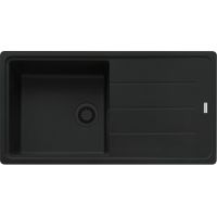 Franke Basis zlewozmywak granitowy 97x50 cm czarny 114.0693.556