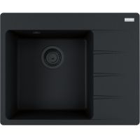 Franke Centro CNG 611-62 TL zlewozmywak granitowy 62x50 cm czarny 114.0693.567
