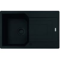 Franke Urban UBG 611-78 GSC zlewozmywak 78x50 cm Fragranite czarny mat 114.0697.752