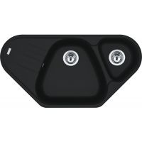 Franke Antea zlewozmywak granitowy 96x50 cm czarny 114.0702.424