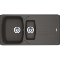 Franke Antea zlewozmywak granitowy 97x50 cm szary 114.0716.314