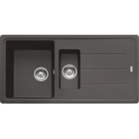 Franke Basis zlewozmywak granitowy 97x50 cm szary 114.0716.320