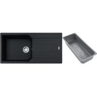 Franke Urban zlewozmywak granitowy z wkładką ociekową 100x50 cm onyx 114.0743.079