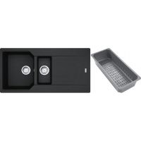Franke Urban zlewozmywak granitowy z wkładką ociekową 100x50 cm onyx 114.0743.081