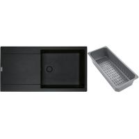 Franke Maris zlewozmywak granitowy z wkładką ociekową 97x50 cm onyx 114.0743.093
