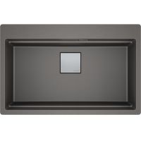 Franke Kanon KNG PRO 610-73 FTL zlewozmywak granitowy 79x51 cm kamienny szary 114.0749.638
