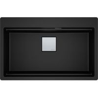 Franke Kanon KNG PRO 610-73 FTL zlewozmywak granitowy 79x51 cm czarny mat 114.0749.641