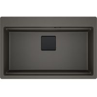Franke Kanon KNG PRO 610-73 FTL zlewozmywak granitowy 79x51 cm łupkowy szary 114.0749.643