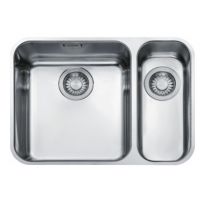 Franke Largo zlewozmywak stalowy 57,2x42 cm stal szczotkowana 122.0739.182