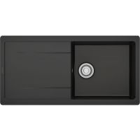 Franke Maris MXK 611‑100 zlewozmywak ceramiczny 100x50 cm czarny mat 124.0745.403