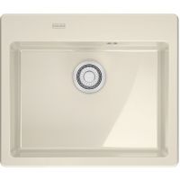 Franke Mythos MYK 610-52 zlewozmywak ceramiczny 59x51 cm kremowy 124.0749.517