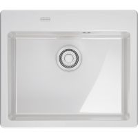 Franke Mythos MYK 610-52 zlewozmywak ceramiczny 59x51 cm biały polarny 124.0749.518