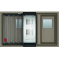 Franke Kanon KNG 120 zlewozmywak 76x46 cm Fragranite cappuccino 125.0528.637