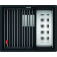Franke Kanon KNG 110-52 zlewozmywak 52x42 cm Fragranite czarny mat 125.0633.002