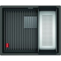 Franke Kanon KNG 110-52 zlewozmywak granitowy 56x46 cm łupkowy szary 125.0716.371