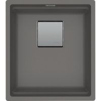 Franke Kanon KNG PRO 110-37 zlewozmywak granitowy 46x41 cm kamienny szary 125.0749.648