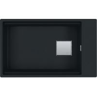 Franke Kanon KNG PRO 110-62 zlewozmywak granitowy 76x46 cm czarny mat 125.0749.671