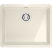 Franke KubusX zlewozmywak ceramiczny 50,5x40 cm kremowy połysk 126.0738.291