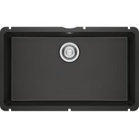 Franke KubusX zlewozmywak ceramiczny 70,5x40 cm czarny mat 126.0738.297
