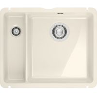 Franke KubusX zlewozmywak ceramiczny 49x40 cm kremowy połysk 126.0738.299